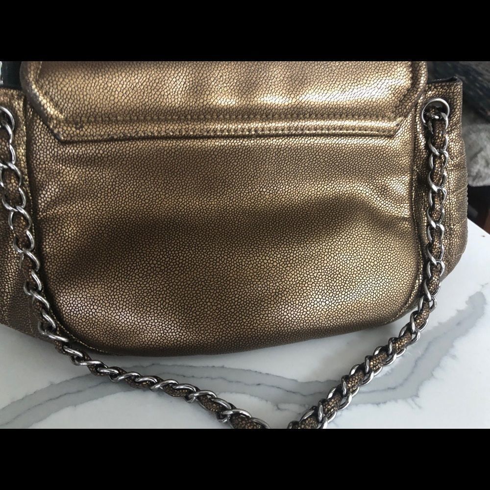 CHANEL bronze shoulder/crossbody bag - Picture 7 of 8